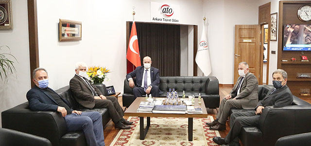 Ankara Ticaret Odası Başkanı Sn. Gürsel Baran’a ziyaret